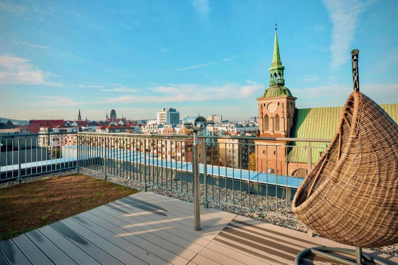 Uroczy Apartament Dlugie Ogrody 48 Gdańsk Exteriör bild